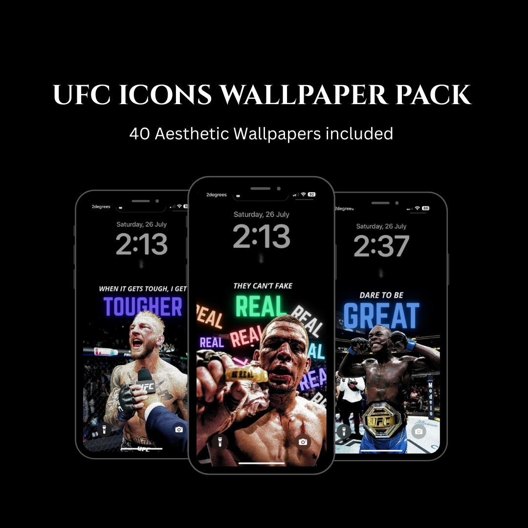 UFC Legends - Aesthetic Wallpaper Pack