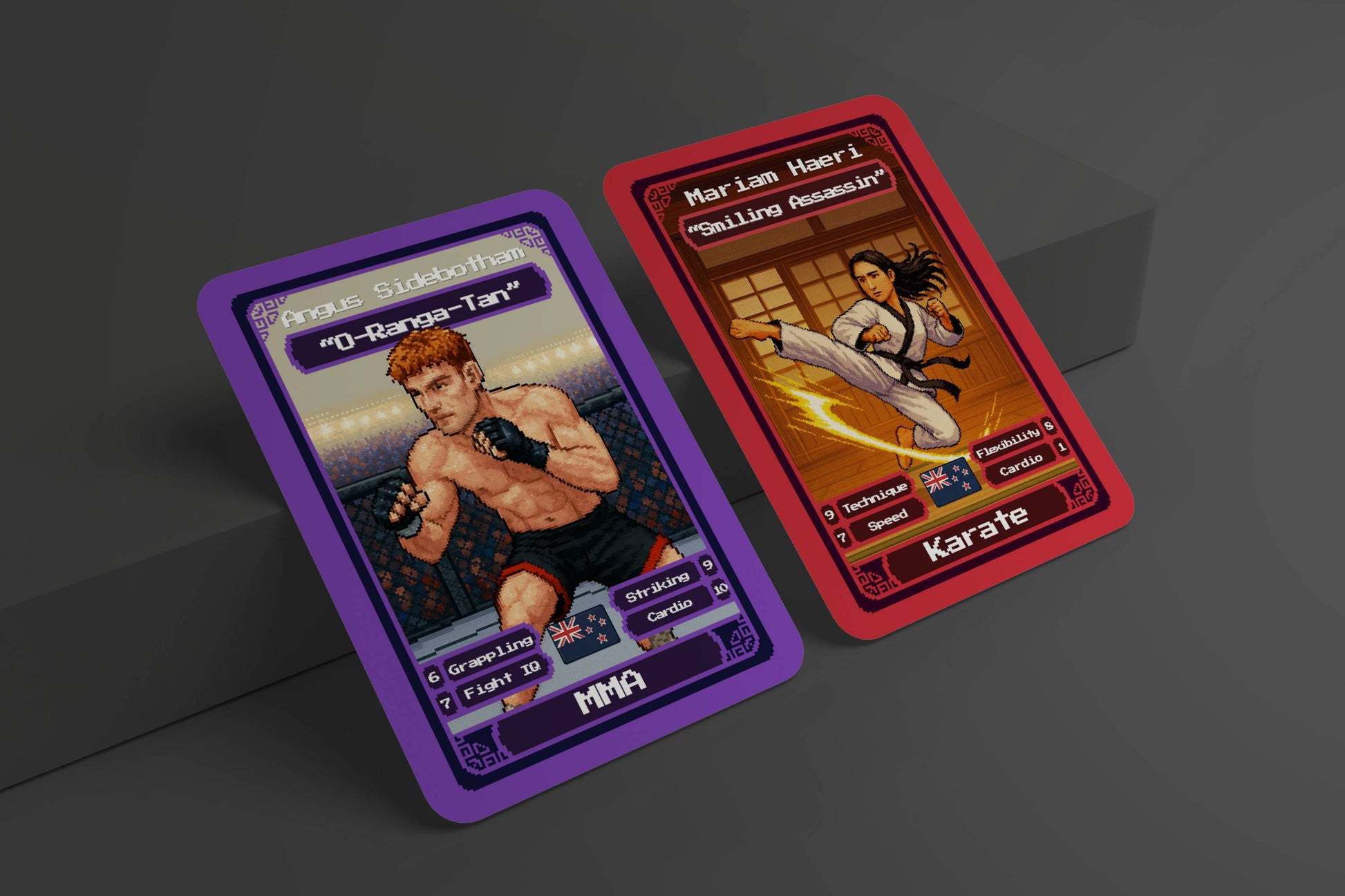 Pixel Fighter Card