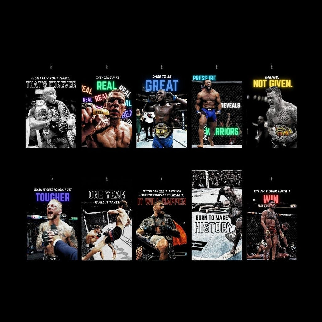 UFC Iconic Moments - Aesthetic Wallpaper Pack