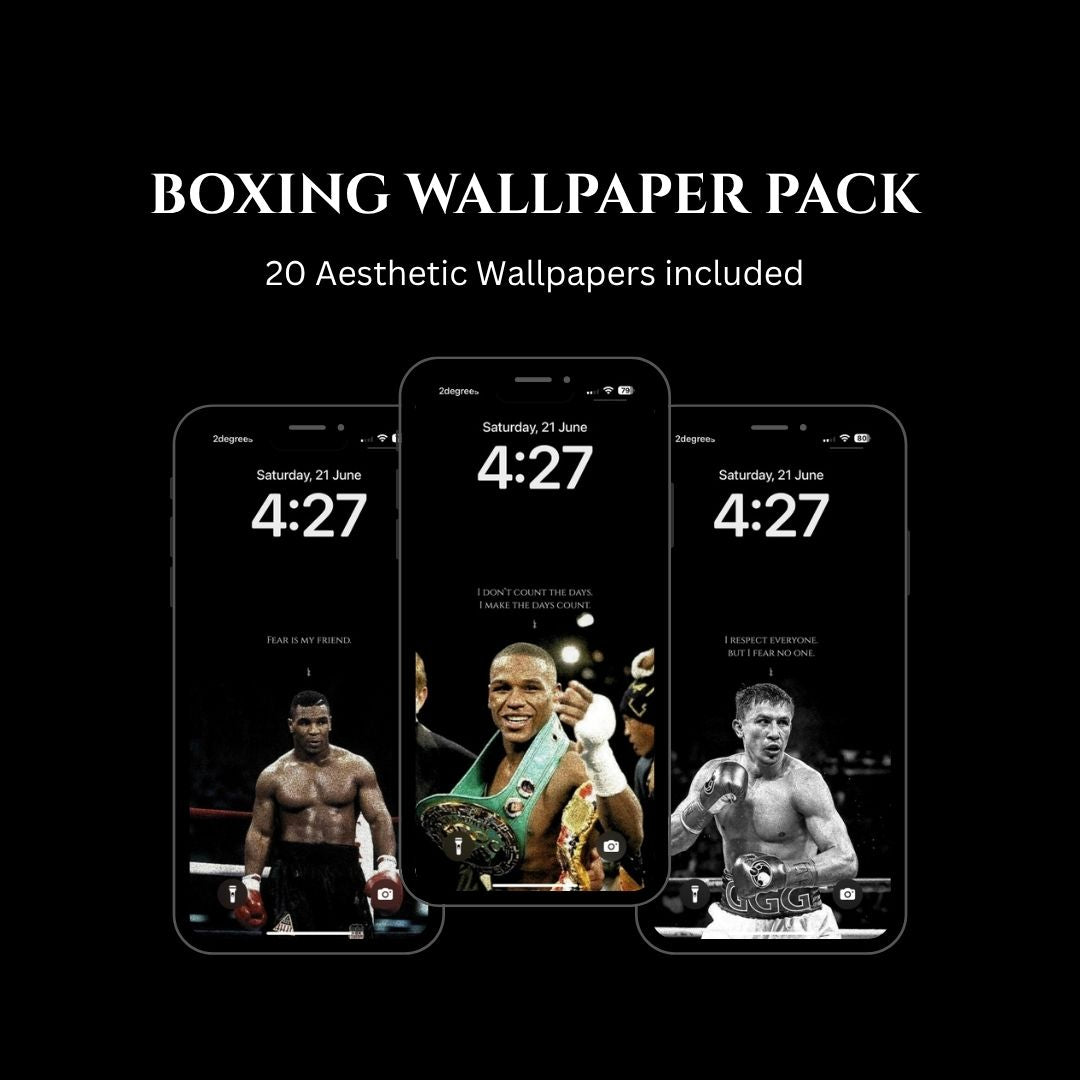 Boxing Icons - Aesthetic Wallpaper Pack