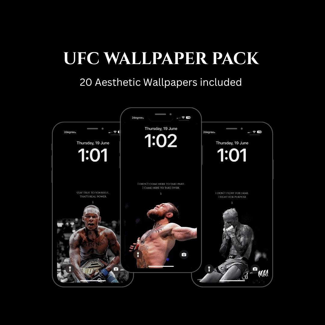 UFC Icons - Aesthetic Wallpaper Pack